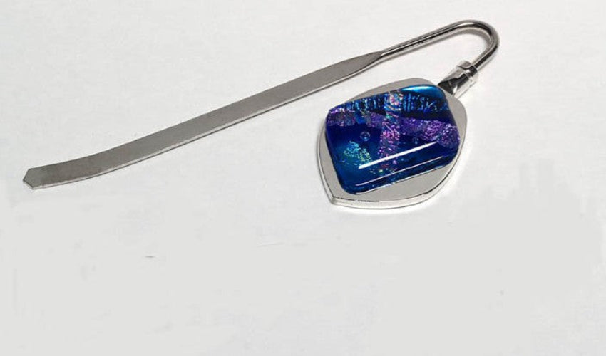 Nickle-plated Flat Bookmark