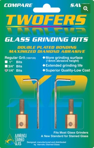 1/4" Course Twofers Grinder Bits