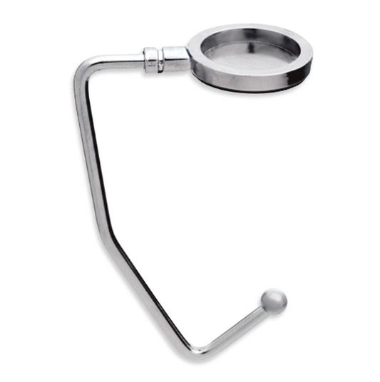 Round Nickle Plated Purse Hanger
