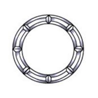 Round Border 10" OD x 1-1/2"