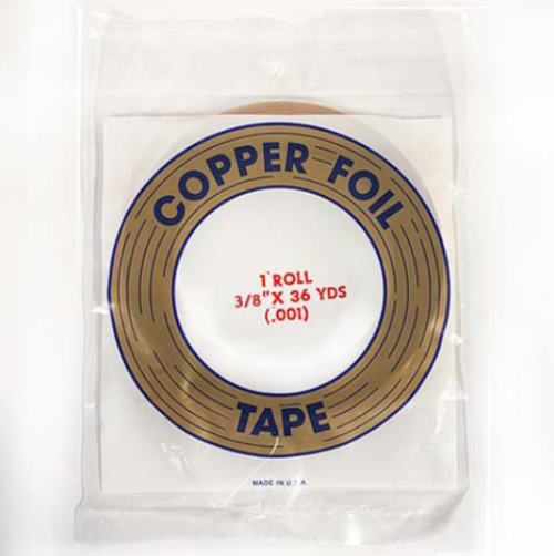 Edco Copper Foil 3/8in 1.0mil