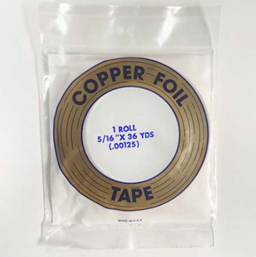 Edco Copper Foil 5/16in 1.25mil