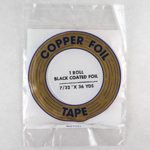 Edco Black Back Copper Foil 7/32in 1.0mil