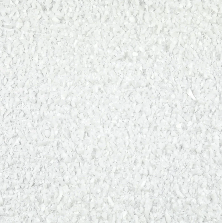 White Medium Glass Frit 8.5oz