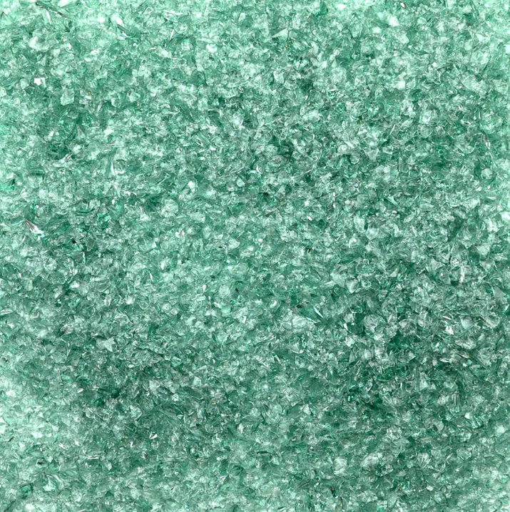 Sea Green Medium Glass Frit 8.5oz