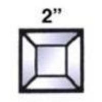 2" X 2" Beveled Square