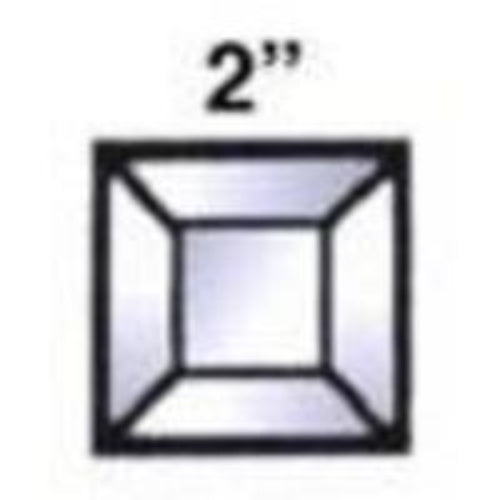2" X 2" Beveled Square
