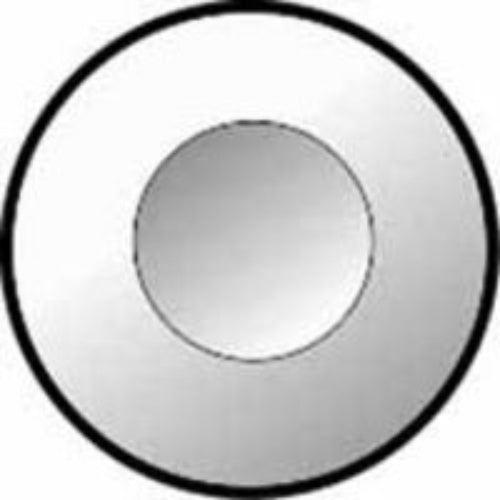 2" Beveled Circle