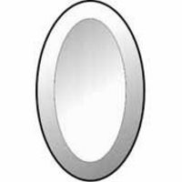 3" X 5" Beveled Oval