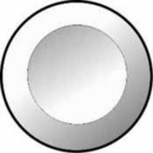 3" Beveled Circle