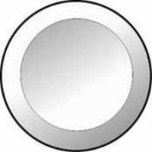 4" Beveled Circle