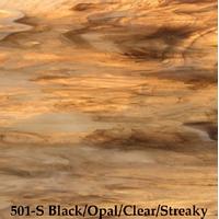Brown & Orange glass
