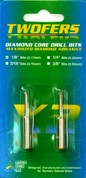 1/8" Twofers Core Drill Bits