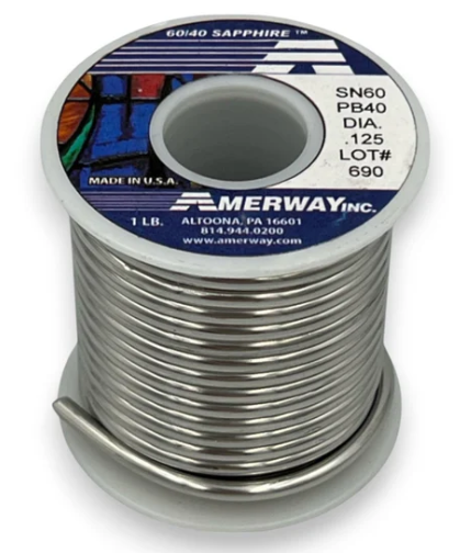 Amerway 60/40 Solder 1lb. spool