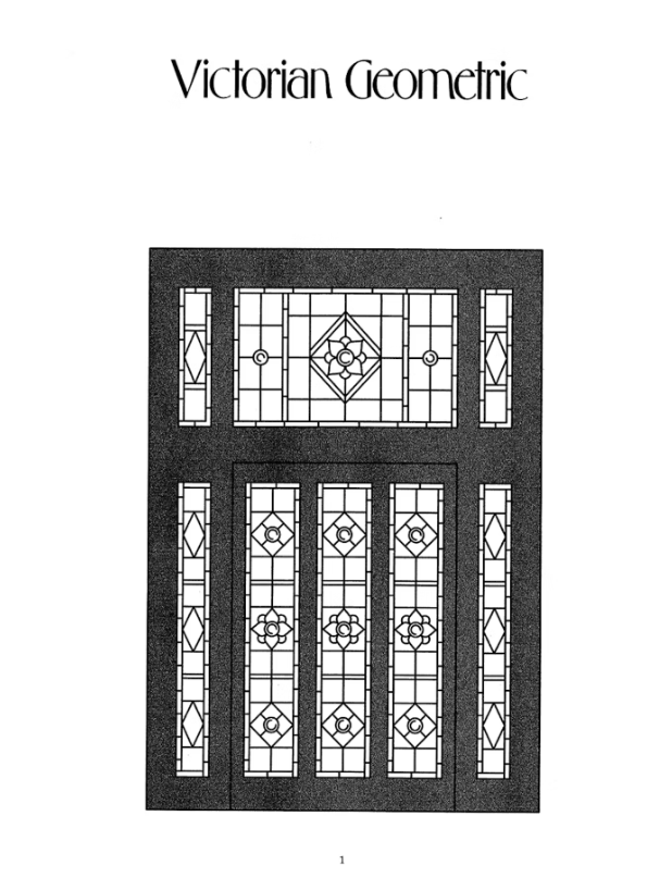 390 Traditional Stained Glass Designs