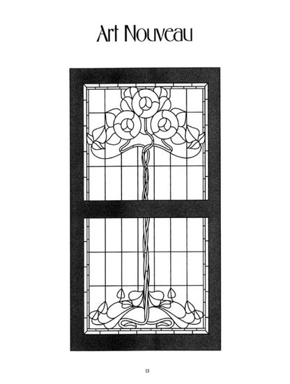 390 Traditional Stained Glass Designs