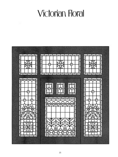 390 Traditional Stained Glass Designs