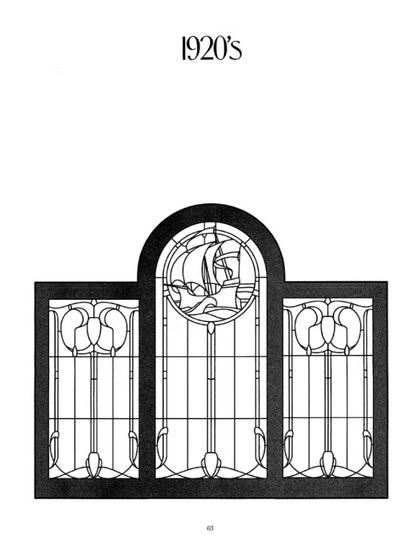 390 Traditional Stained Glass Designs