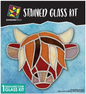 Stained Glass Highland Cow Kit