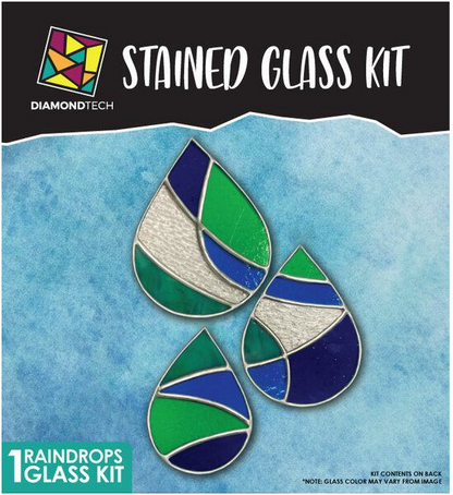 Stained Glass Raindrops Kit