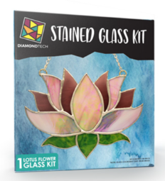 Stained Glass Lotus Flower Kit