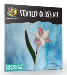 Stained Glass Lily Flower Kit