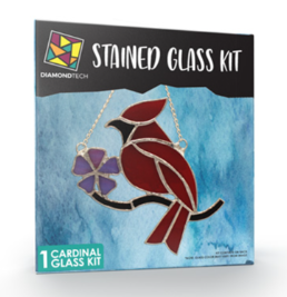 Stained Glass Cardinal Kit