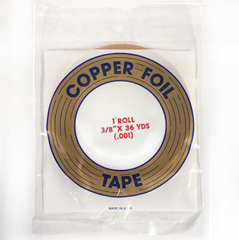 Edco Copper Foil 3/8in 1.0mil