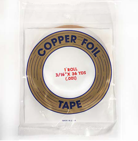 Edco Copper Foil 3/16in 1.0mil