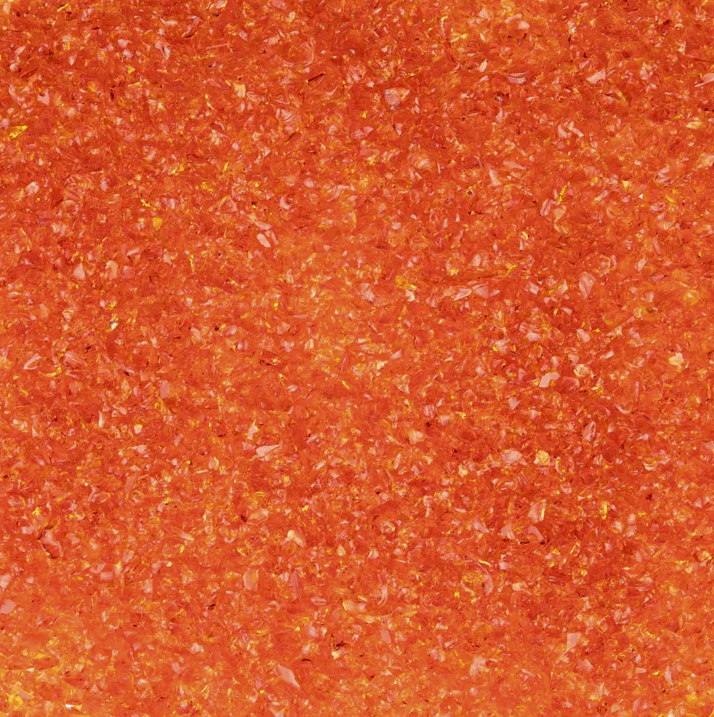 Light Orange Medium Glass Frit 8.5oz