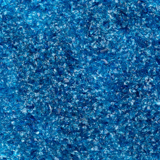 Deep Aqua Medium Glass Frit 8.5oz