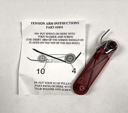 Gemini T3 Tension Arm and Spring #1031