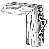 Brass Frame Hooks