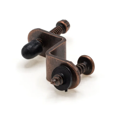 Adjustable Bronzed Cabinet Clips 4pk