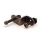 Adjustable Bronzed Cabinet Clips 4pk