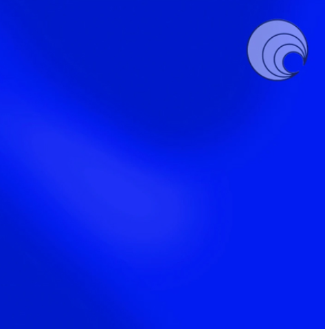 Dark Blue Opal Glass Fusible 96 COE