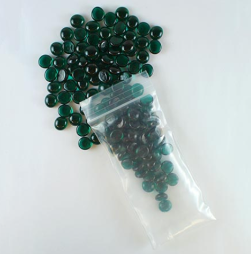Pebbles - Teal COE96 (1/2 lb)