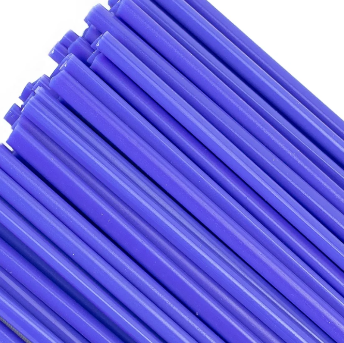 Medium Blue Opal Glass Rod