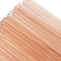 Pink Champagne Transparent Glass Rod