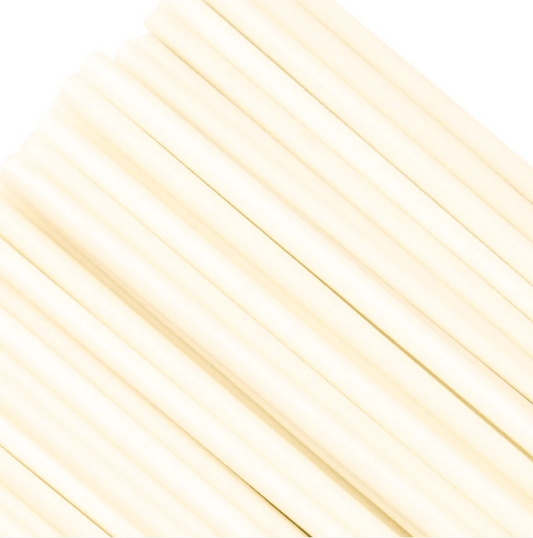 Straw Transparent Glass Rod