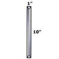 1" X 10" Beveled Rectangle