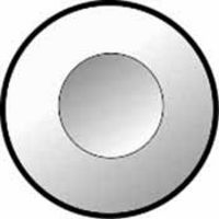 2" Beveled Circle