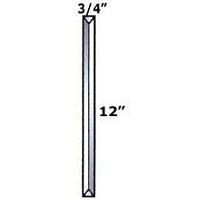 3/4" x 12" Beveled Rectangle