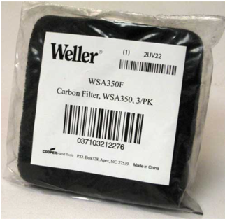 Weller Smoke Absorber replacement filters (3pk)