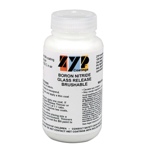 ZYP Boron Nitride Mold Release Brushable 8oz.